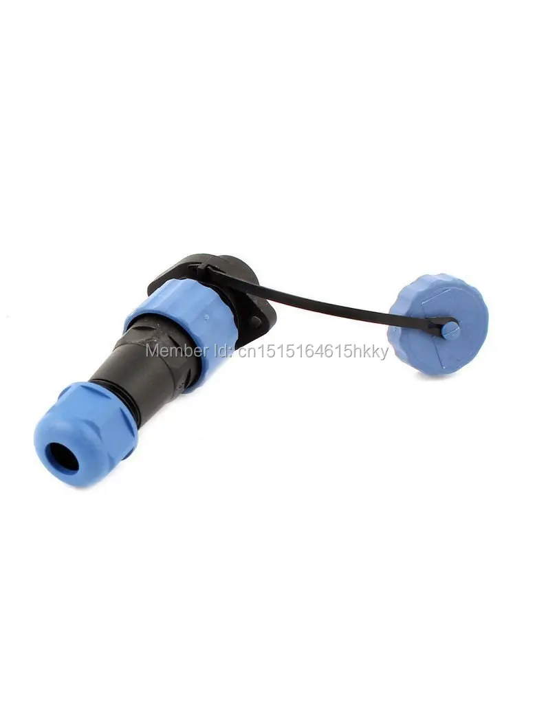 SD16 16 мм 3-контактный фланец водонепроницаемый авиационный разъем розетка прямо