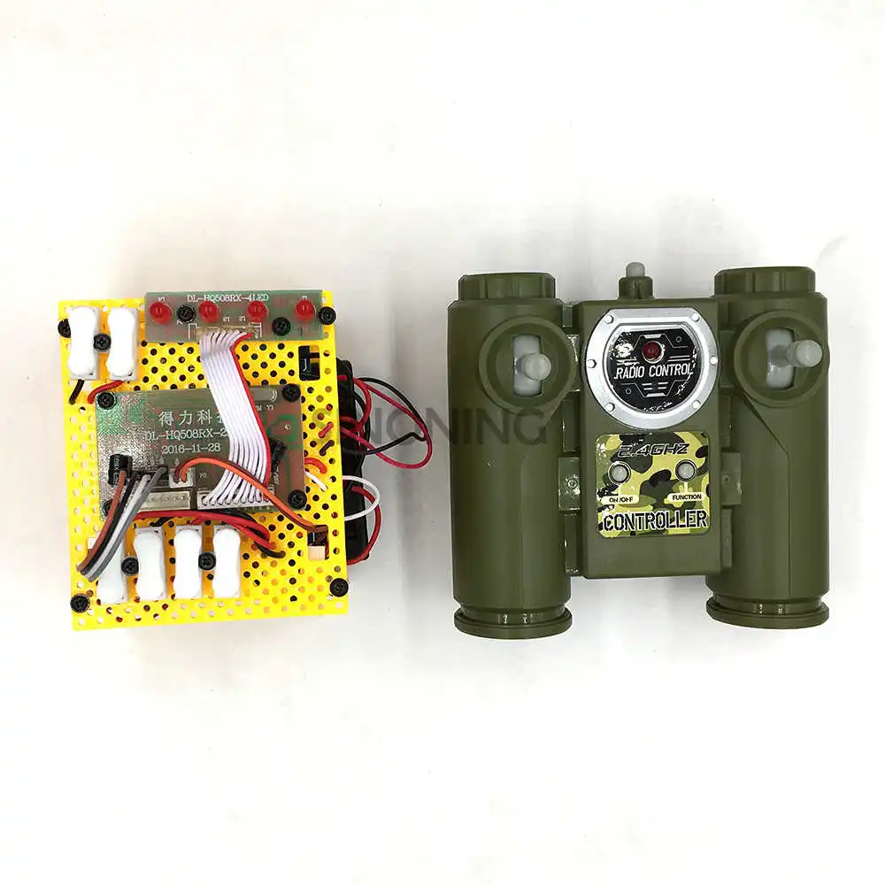 

2.4Ghz six-channel high-power high current large-voltage intelligent tank robot remote control with receiver board