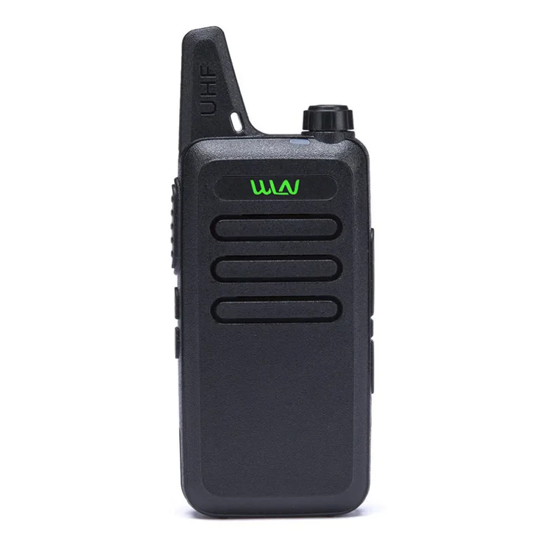 WLN KD-C1 портативная рация KD-C2 KAILI двухстороннее радио 5 Вт Высокое качество ультратонкий мини USB зарядное устройство портативное радио KDC1 KDC2 - Цвет: Black