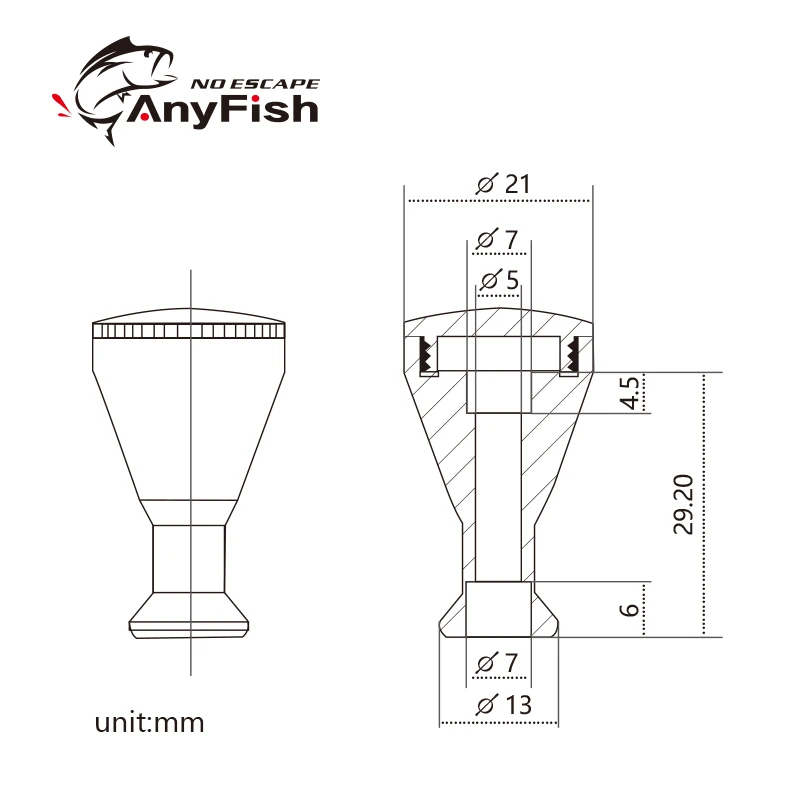 Рукоятка рыболовной катушки ANYFISH рукоятка для спиннинга Shimano Daiwa рыболовная