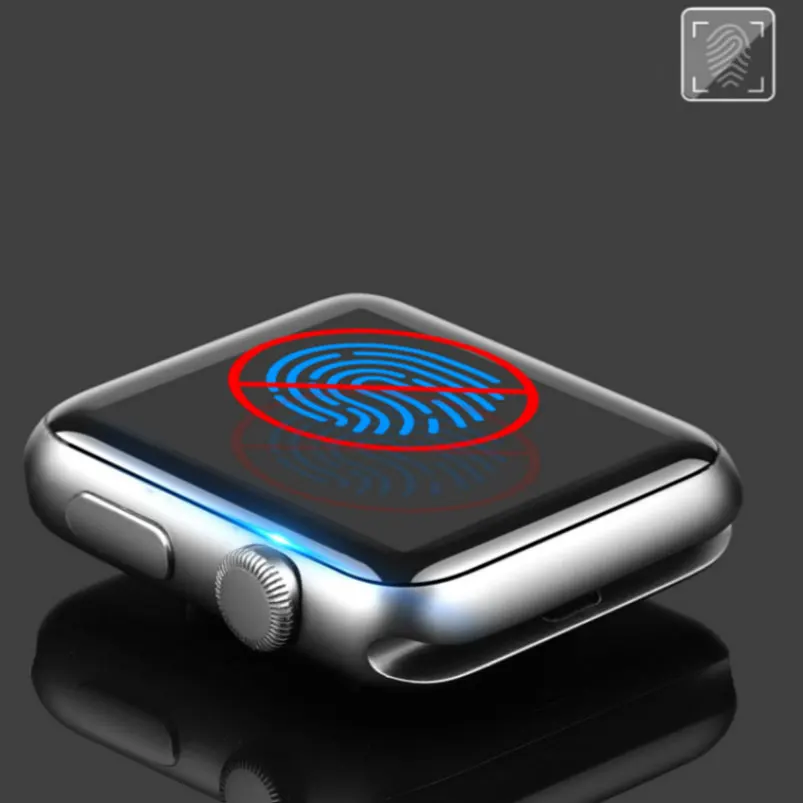 Защитная пленка из закаленного стекла с полным клеем для iWatch Apple Watch серии 4 3 2 1 38