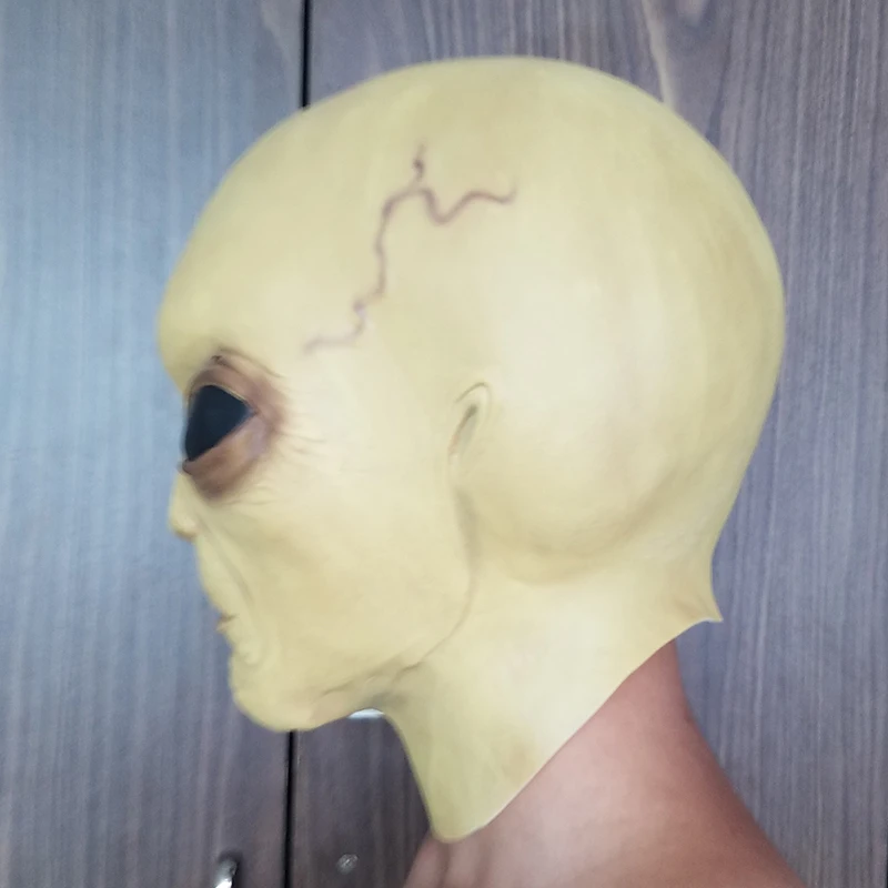 Хэллоуин Custume ужас НЛО Инопланетянин латексная маска страшные искусственные