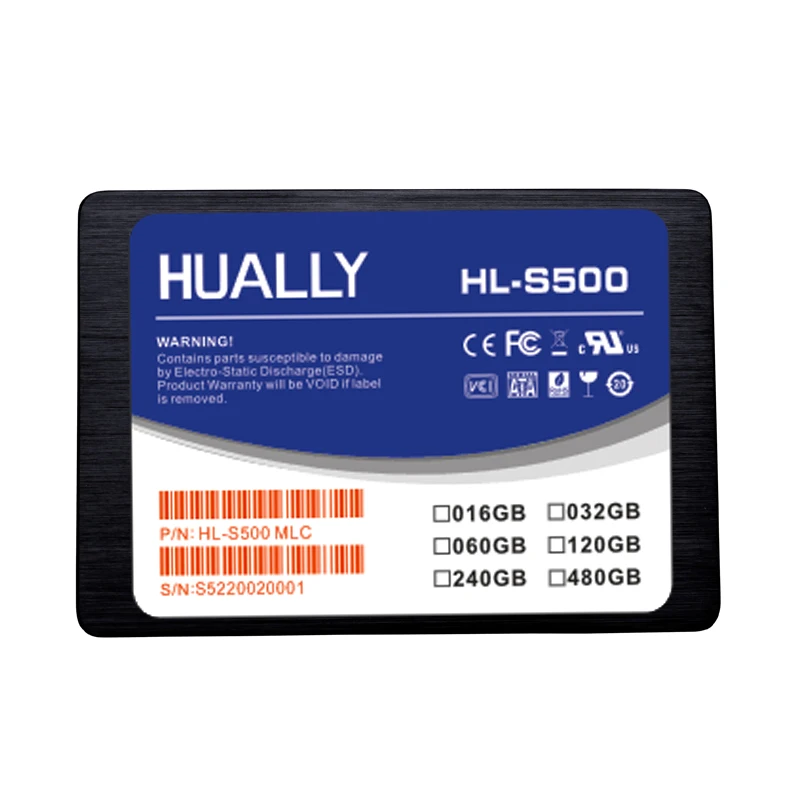 Hually SSD 2.5inch SATA2 sata3 32G 60GB/64GB 120GB/128GB 240GB/256GB Solid state drive hard disk hdd 3 internal style | Компьютеры и