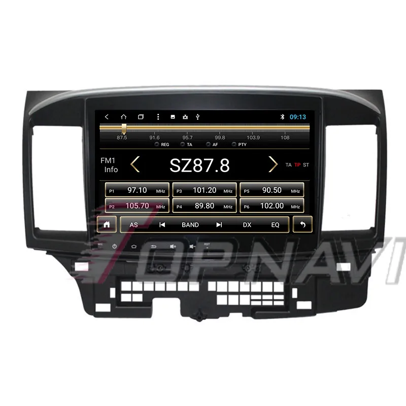 Автомобильные 2 Din плееры для Mitsubishi Lancer EX 2010 2011 2012 2013 2014 2015 2016 Android 8 1 10 ''Topnavi