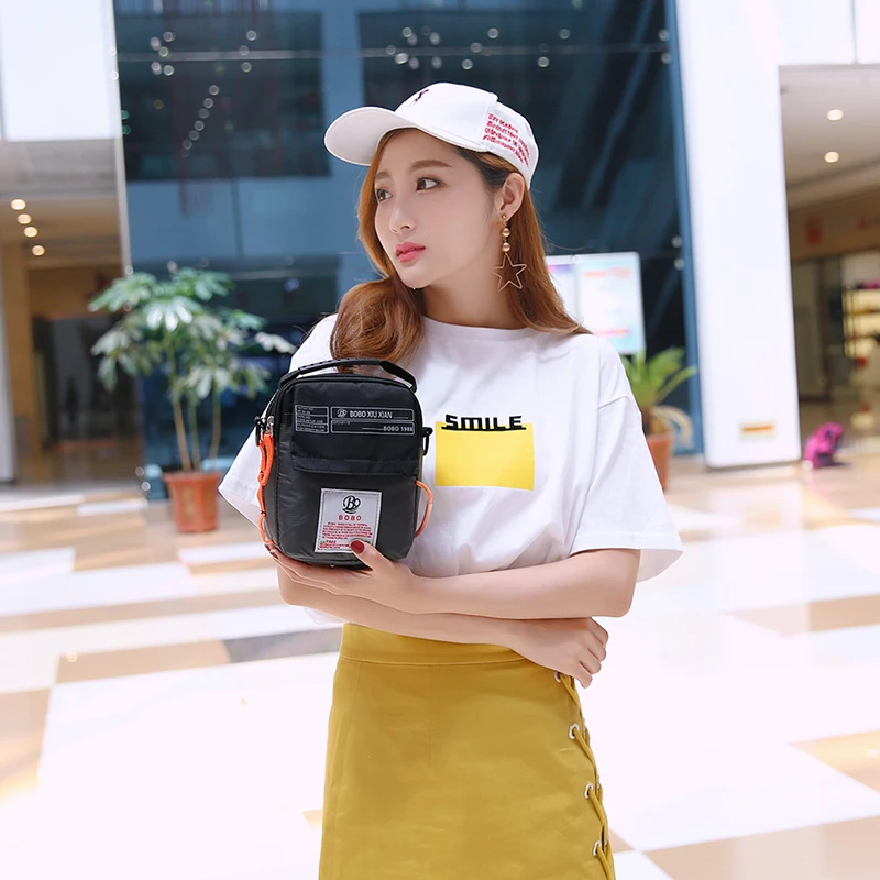 Водонепроницаемая мини-сумка на плечо из ткани Оксфорд для женщин портативные