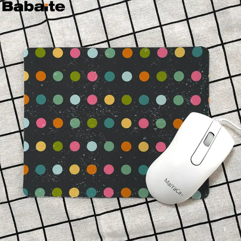 Babaite Новое поступление Ретро Треугольный круглый красивый коврик для мышки в