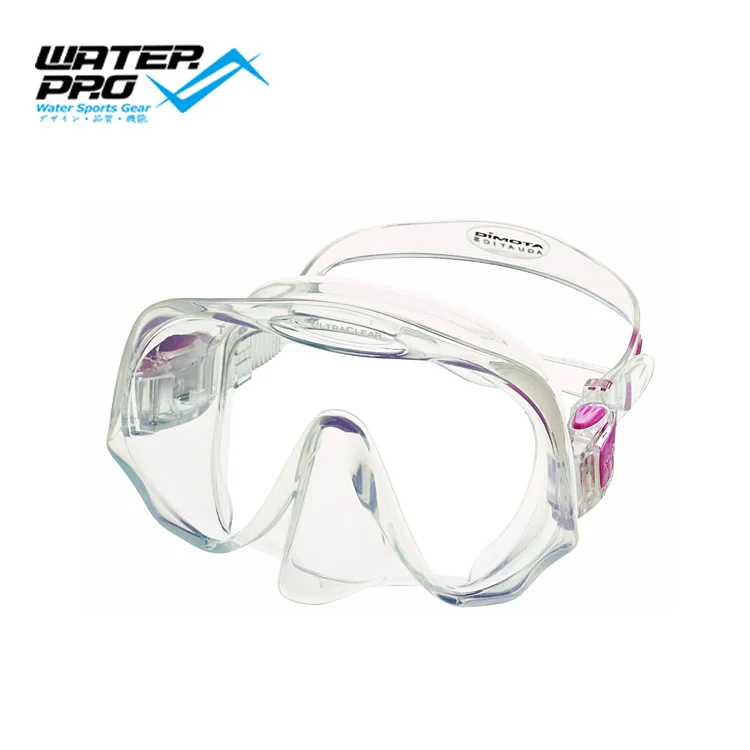 Прозрачная безрамочная маска для дайвинга|frameless dive mask|diving maskatomic aquatics |