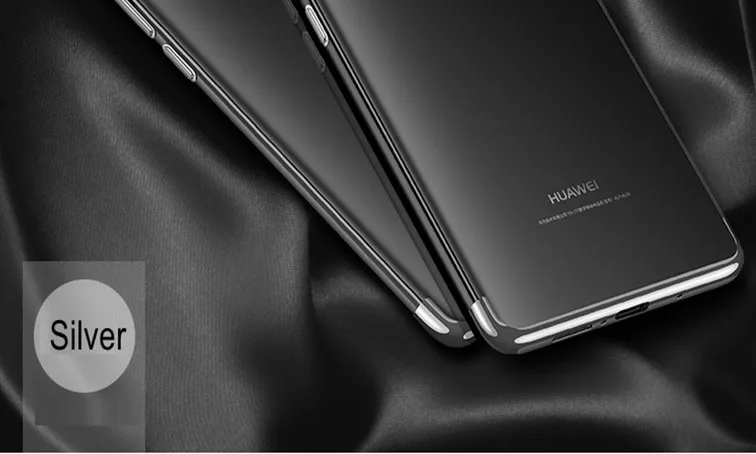 Роскошный Ультратонкий чехол из ТПУ силиконовый мягкий чехол для huawei Honor 9 Lite Honor 9 Lite чехол LLD-AL00 LLD-AL10 LLD-TL10 LLD-L31 чехол s Funda - Цвет: Silver