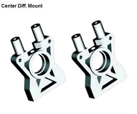 Запчасть для HSP 81050 Центр Diff. Крепление 1/8 нитро двигателя RC модель внедорожных