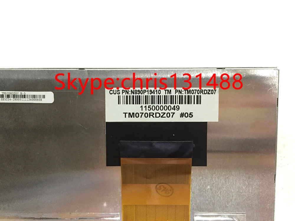 Оригинальный ЖК-дисплей TM070RDZ07 7 дюймов 800*480 для автомобилей mitsushe GPS/DVD TIANMA |