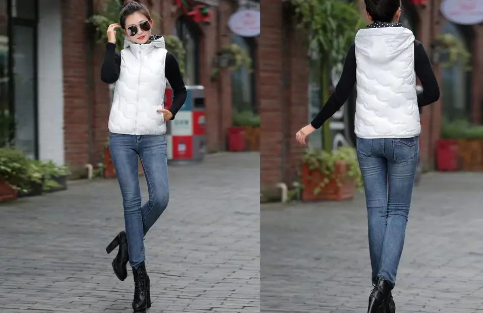 thickening then other seller new arrived vest female cotton down waistcoat outerwear free shipping |