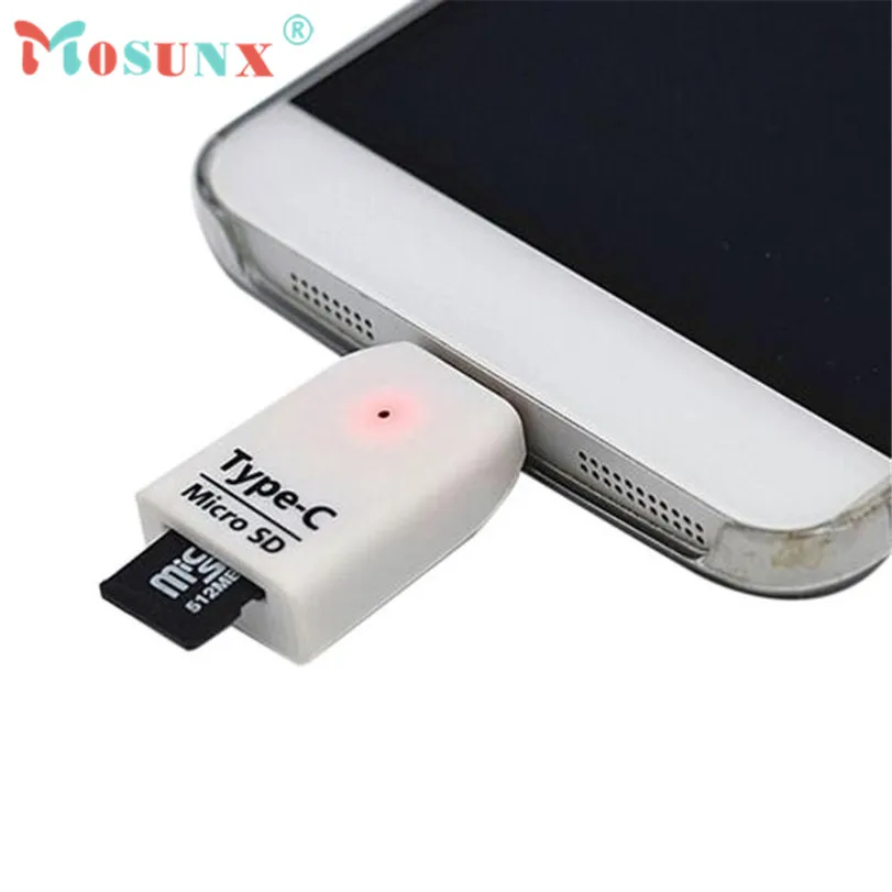 Горячая продажа MOSUNX телефон кардридер подарки USB 3 1 Тип C Мужской Хост адаптер для