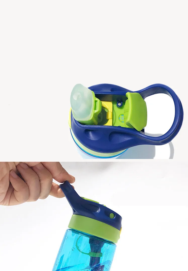 Детская Спортивная бутылка с соломинкой 500 мл без БФА|Бутылки для воды| |