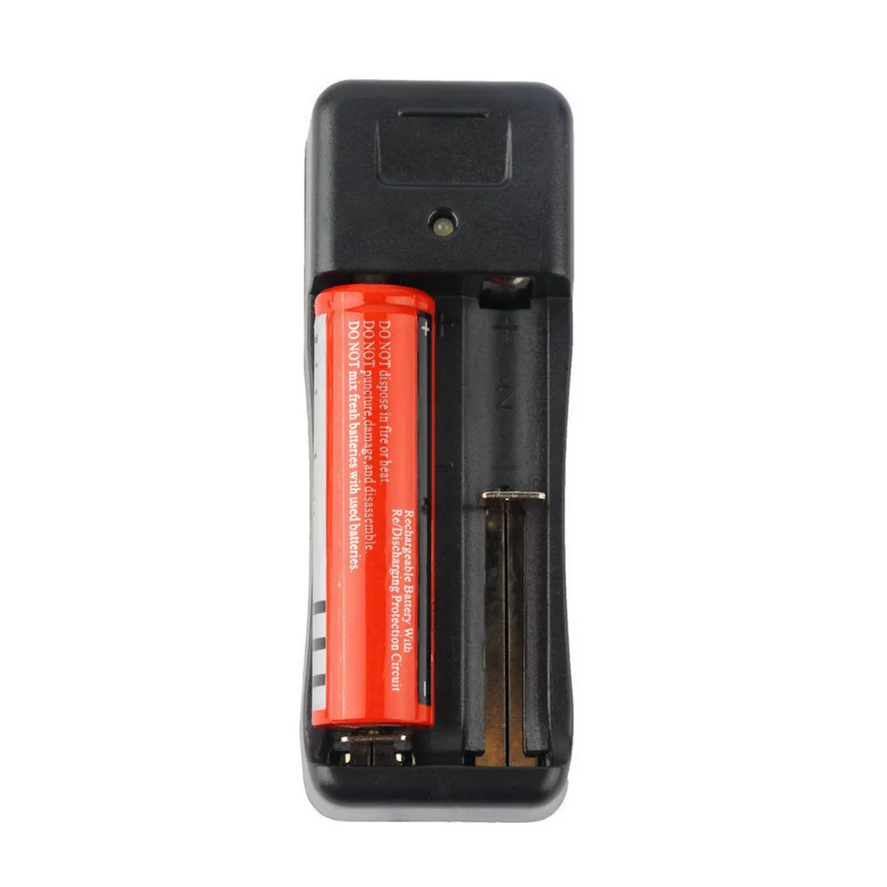 4 шт. 18650 батарея 5000mAh литий-ионная 3 7 V перезаряжаемые батареи для светодиодного
