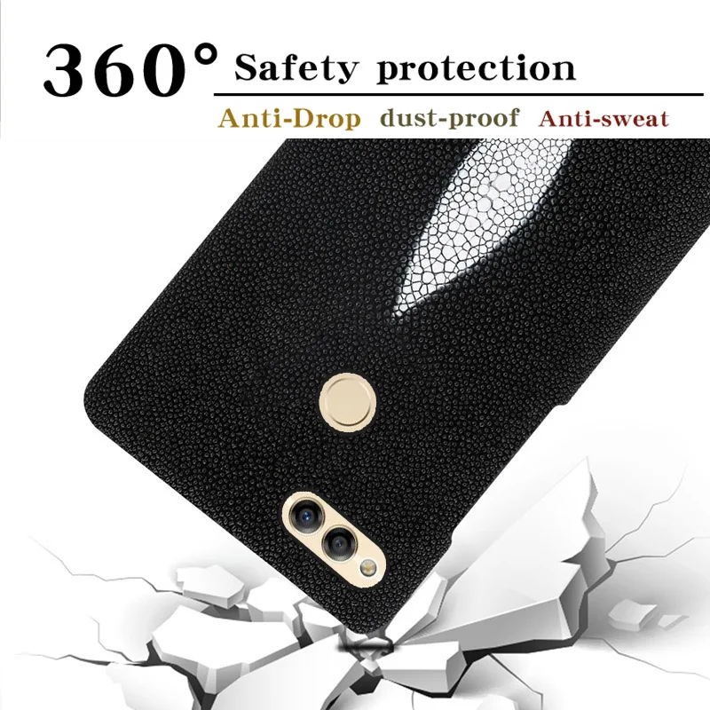 Изготовленный На Заказ жемчужный кожаный чехол для телефона HUAWEI honor 7X жемчуга