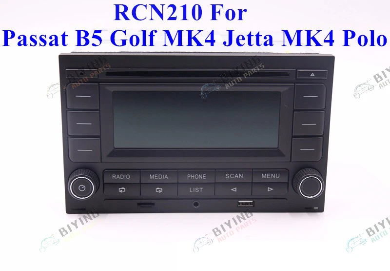 RCN210 Bluetooth MP3 USB плеер CD радио для Passat B5 Golf MK4 Jetta Polo|cd mp3 radio|rcn210 bluetoothcd |