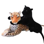 304050 см Моделирование Тигр и пантера набитая животная Плюшевая Кукла милый тигр мягкие подушки и подушки подарок на день рождения для ребенка вечерние игрушки