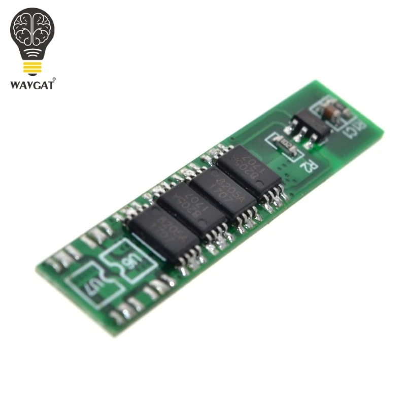 WAVGAT 1S 10A 3 7 V li ion BMS PCM плата для защиты батареи pcm 18650 литий ионного