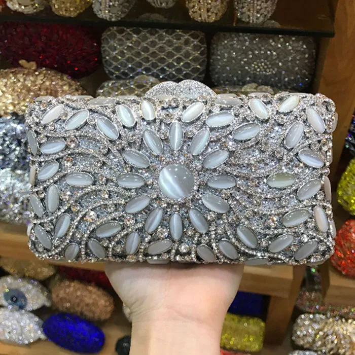 Женский золотистый/Серебристый клатч для монет в китайском стиле сумка