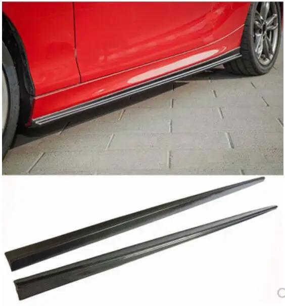 Автомобильные юбки из углеродного волокна с боковым корпусом для 14-18 BMW F22 2-SERIES M235i