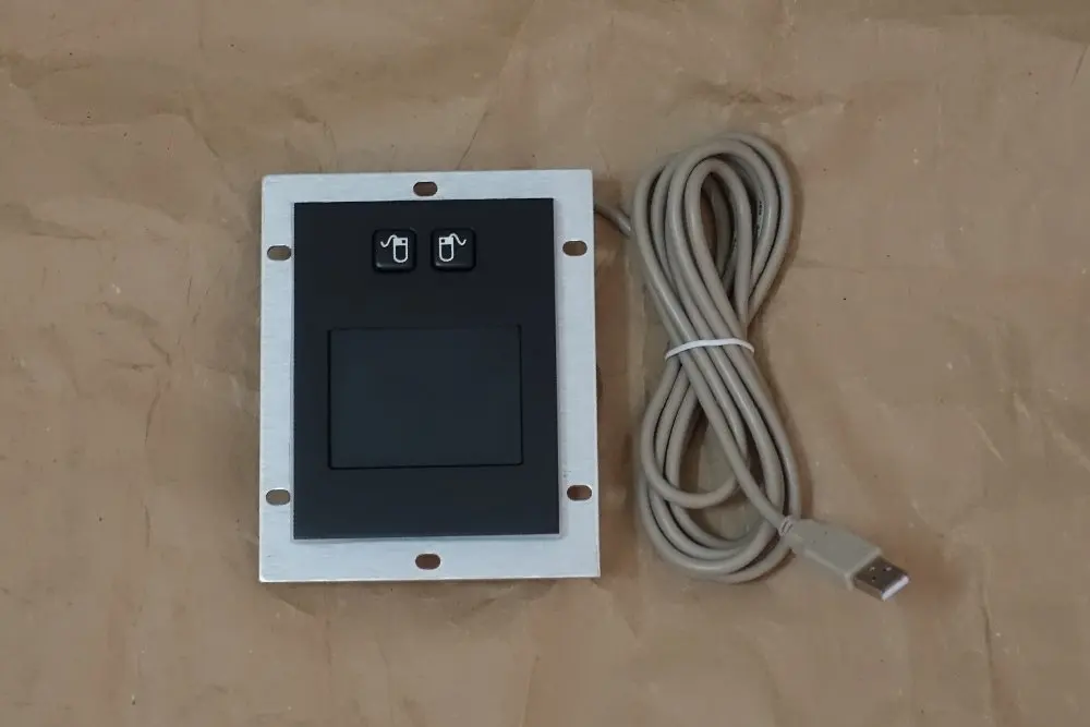 Панель с черным покрытием IP65 USB и PS2 металлический тачпад промышленное