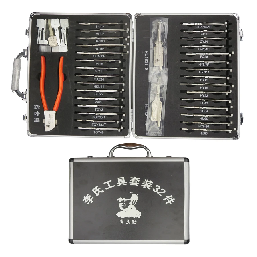 32 шт Подлинная 2 в 1 Лиши слесарь инструменты одном случае для Car/Авто MIT18 TOY43AT CY24 HON66