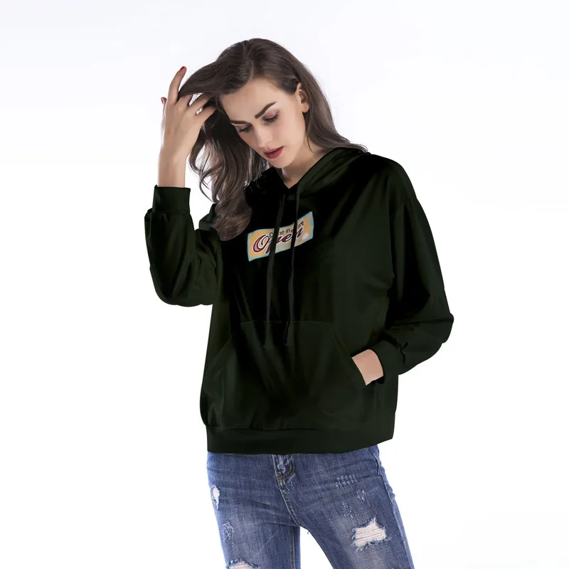 Женская Длинная толстовка с принтом в виде панды Kpop Весенняя и новая модель 2019 |