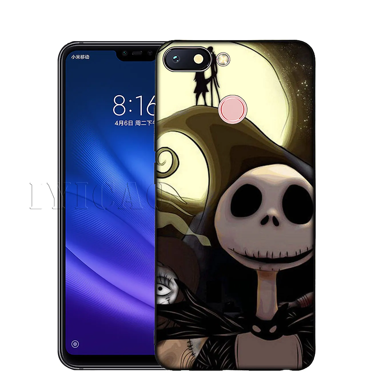 IYICAO кошмар Тим Бертон Хэллоуин Джек мягкий чехол для телефона Xiaomi Mi 10 9 9T CC9 CC9E 8 SE A3