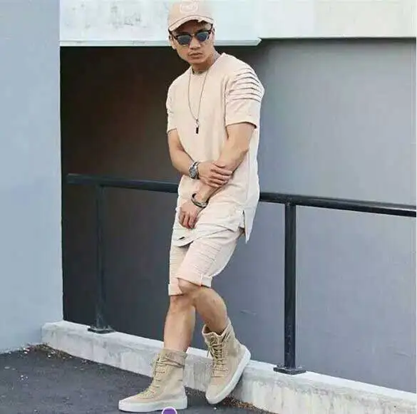 Новинка 2017 летняя белая хаки черная однотонная хлопковая Футболка мужская