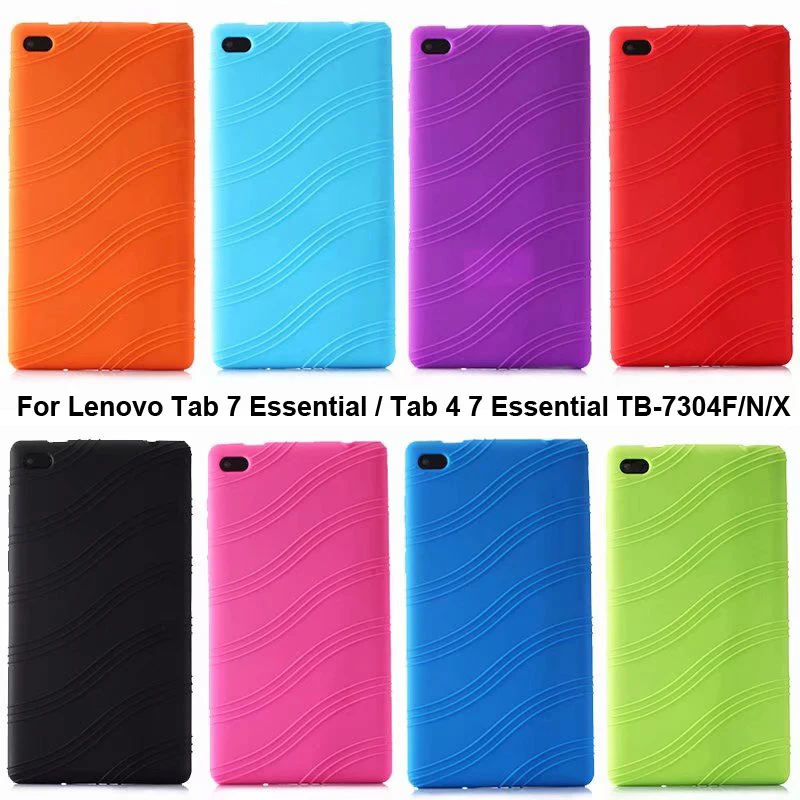 Мягкий силиконовый чехол для Lenovo Tab 4 7 Essential 7304F защитный Tab7 TB-7304N 7304X чехол-TB-7304F |