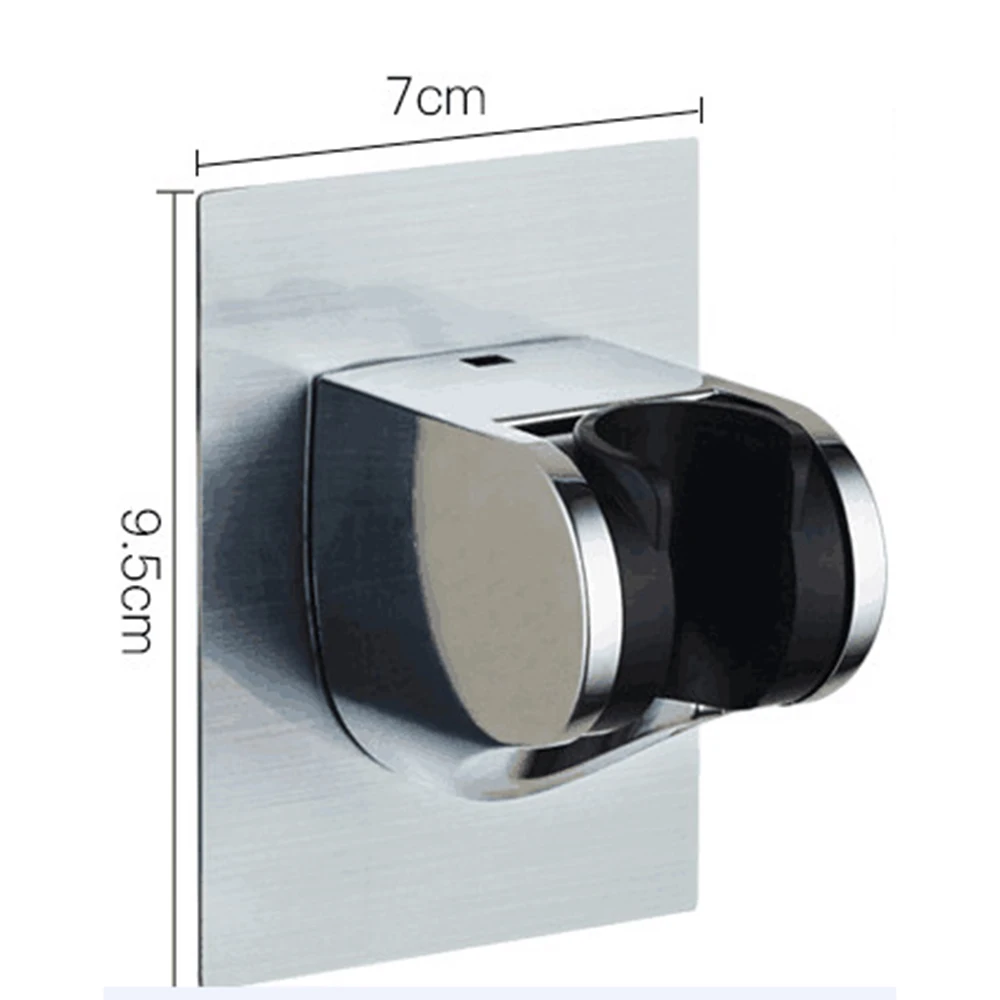 Полезный Новый клейкий держатель душевой головки база Ванная комната Душ