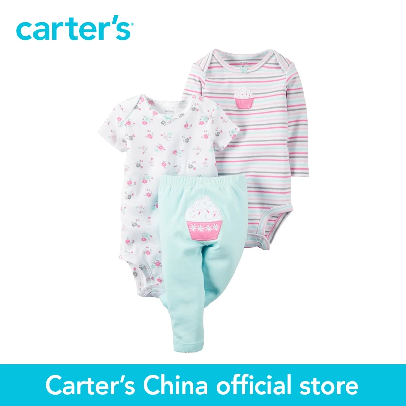 Carter's/комплект из 3 предметов для малышей и детей постарше 126G365 продается в