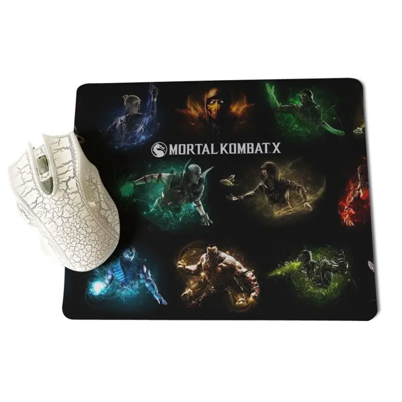MaiYaCa Mortal Kombat коврик для мыши геймер игровые коврики размер для 7,08*8,65 дюймов и 9,83*11,4 дюймов игровые коврики для мыши - Цвет: 18x22cm
