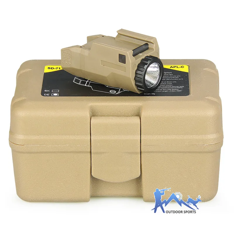 TRIJICON Tatical SD71/APLC фонарик с 200 люменами яркого белого света батареей CR2 для охоты на