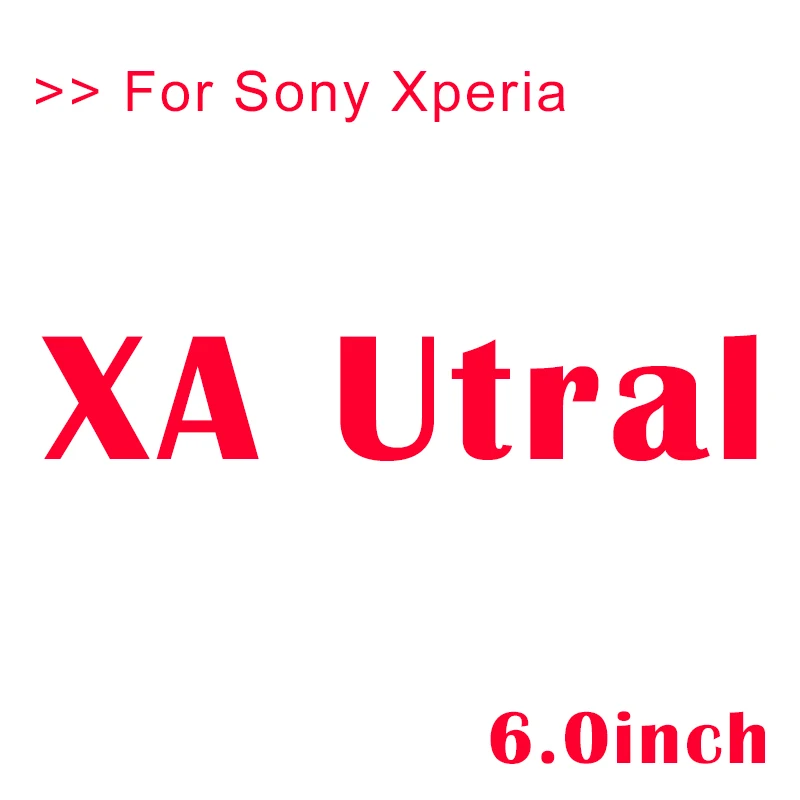 Для sony Xperia XA стекло 3D полное покрытие закаленное стекло для sony Xperia XA 1 Ультра чехол с защитной пленкой для экрана для sony XA1 plus - Цвет: For Sony XA Ultra