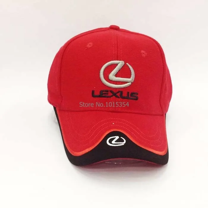 4 цвета черный синий красный белый головной убор для LEXUS бейсболка шапка отдыха