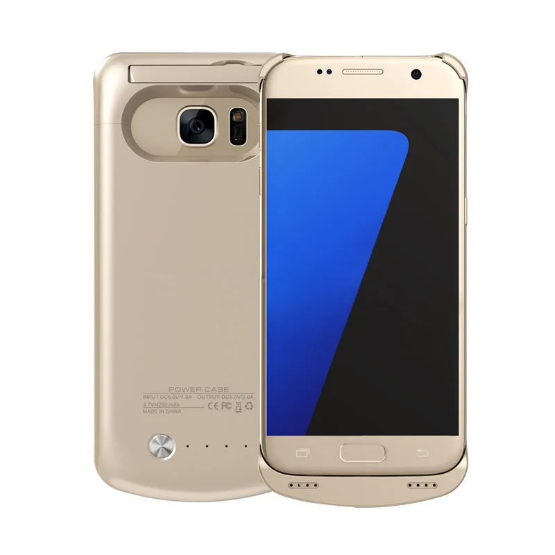 4200mAh литий ионная внешняя батарея для samsung galaxy s7 резервного копирования