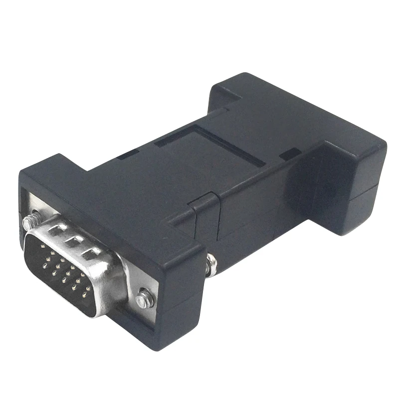 Новый VGA EM-EDID-HD15 сквозной эмулятор EDID для видео-Сплиттер переключатели удлинители
