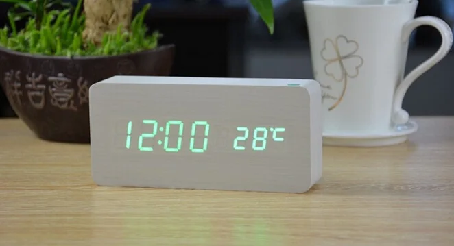 Акция! Качественный цифровой светодиодный Будильник контроль температуры и