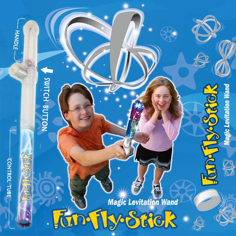 Unitech Toys Fun Fly Stick прозрачная волшебная палочка для левитации научная игрушка