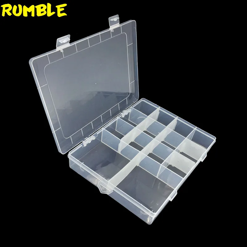 14 сеток DIY ящик для инструментов портативные практичные электронные компоненты