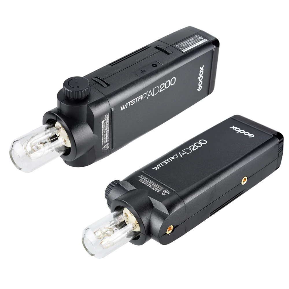 Godox карман Открытый вспышка 2 шт. AD200 2.4 г Беспроводной 200ws TTL HSS 1/8000 s синхронизации +