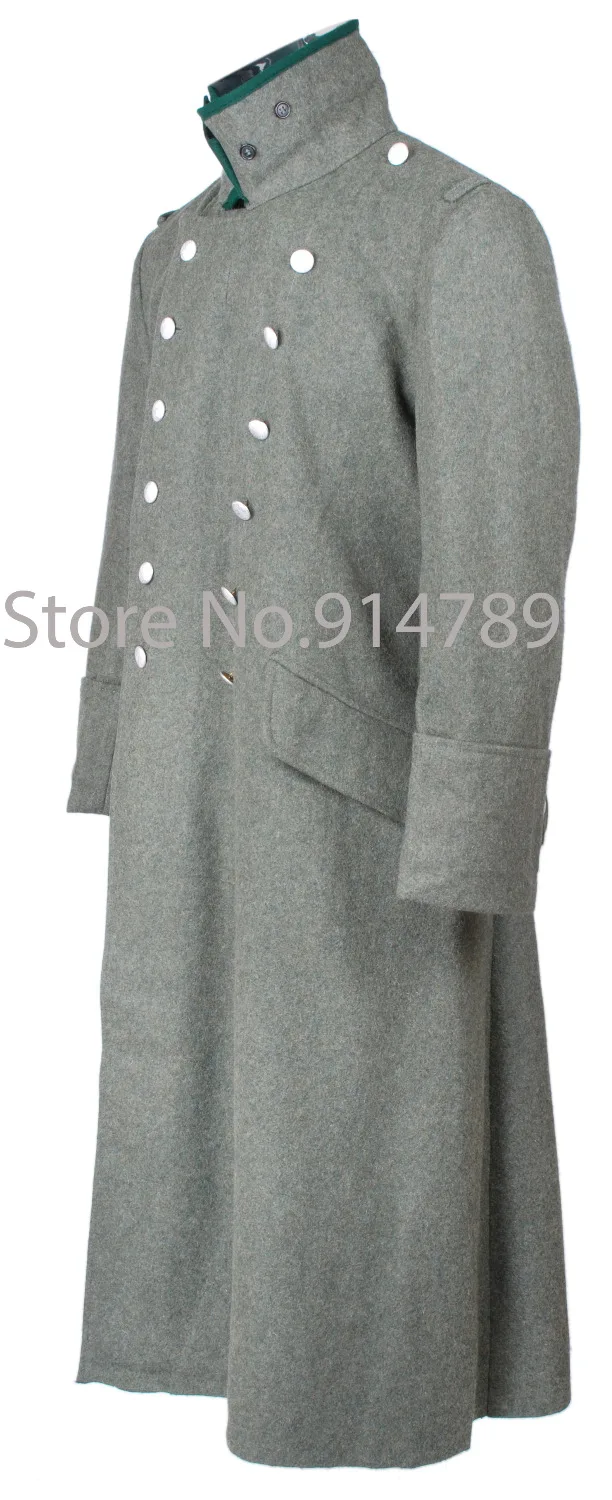 Величественное шерстяное пальто времен Второй мировой войны Германия WH M36 серого
