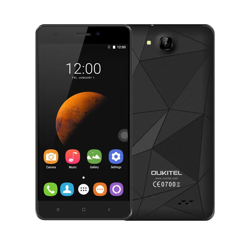 Oukitel C3 Мобильного Телефона Android 6.0 MTK6580 Quad Core Смартфон 1 Г RAM 8 ROM 5.0 &quotHD Экран 3 WCDMA