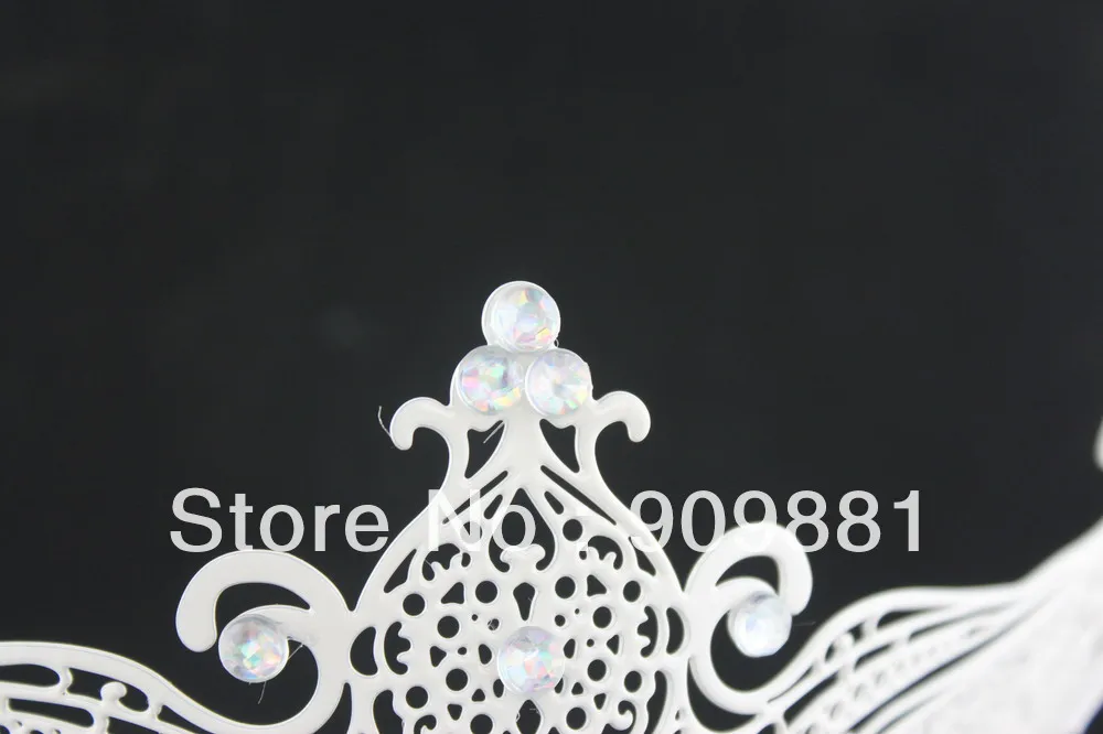 Изящная женская Маскарадная маска с разноцветным покрытием ручная работа