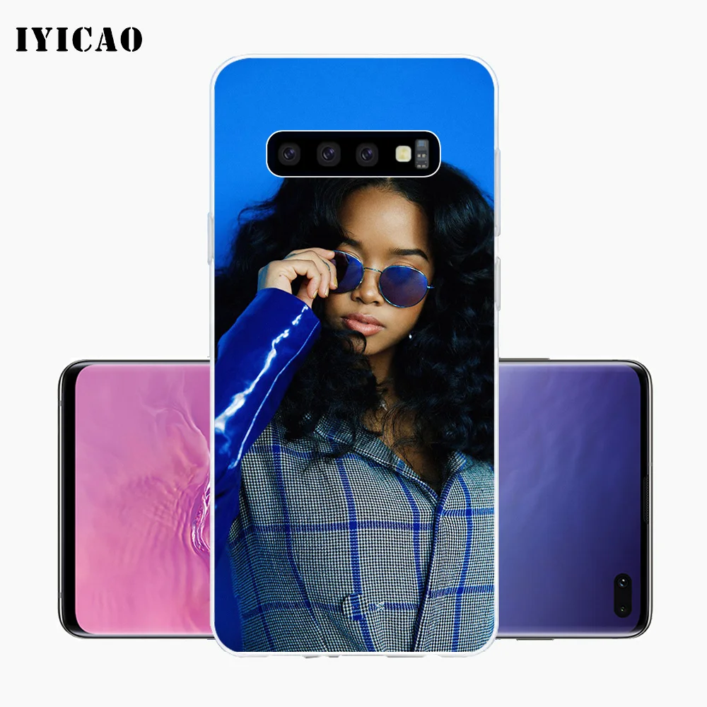 Чехол для телефона IYICAO Singer H.E.R Gabi Wilson мягкий силиконовый чехол Samsung Galaxy S10e S10 S9 S8 Plus