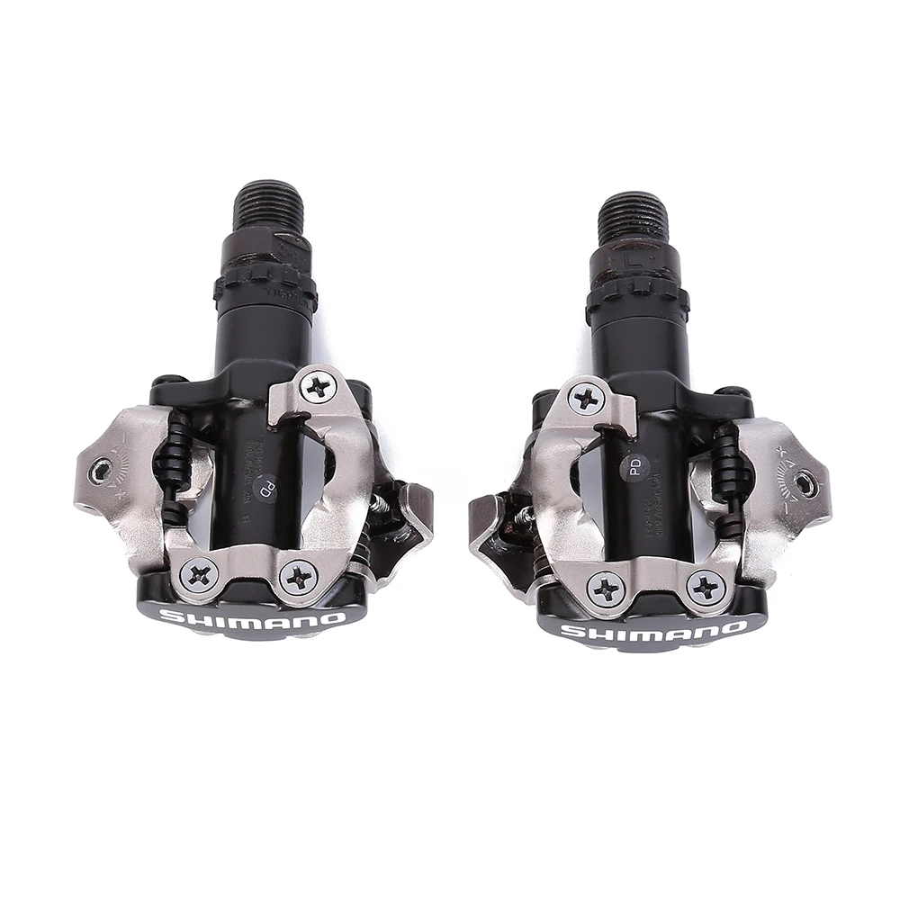 Shimano PD-M520 MTB горный велосипед Части хром-моли и алюминий самоблокирующийся бесклипсовый M520 педали SPD бутсы 3 цвета