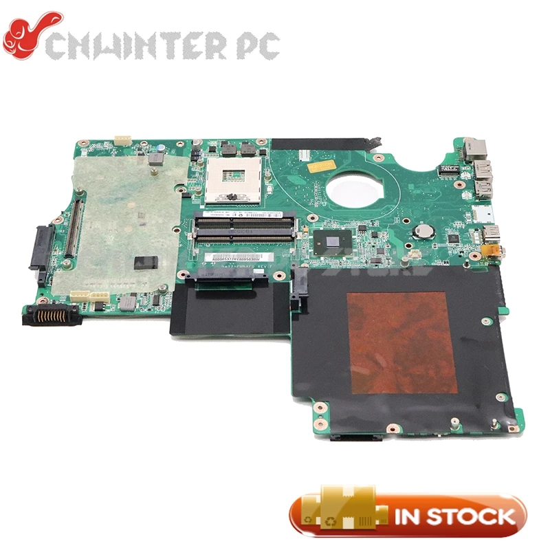 

NOKOTION Laptop Motherboard For Toshiba Satellite X500 X505 Main Board HM55 DDR3 with graphics slot A000053720 DATZ1CMB8F0