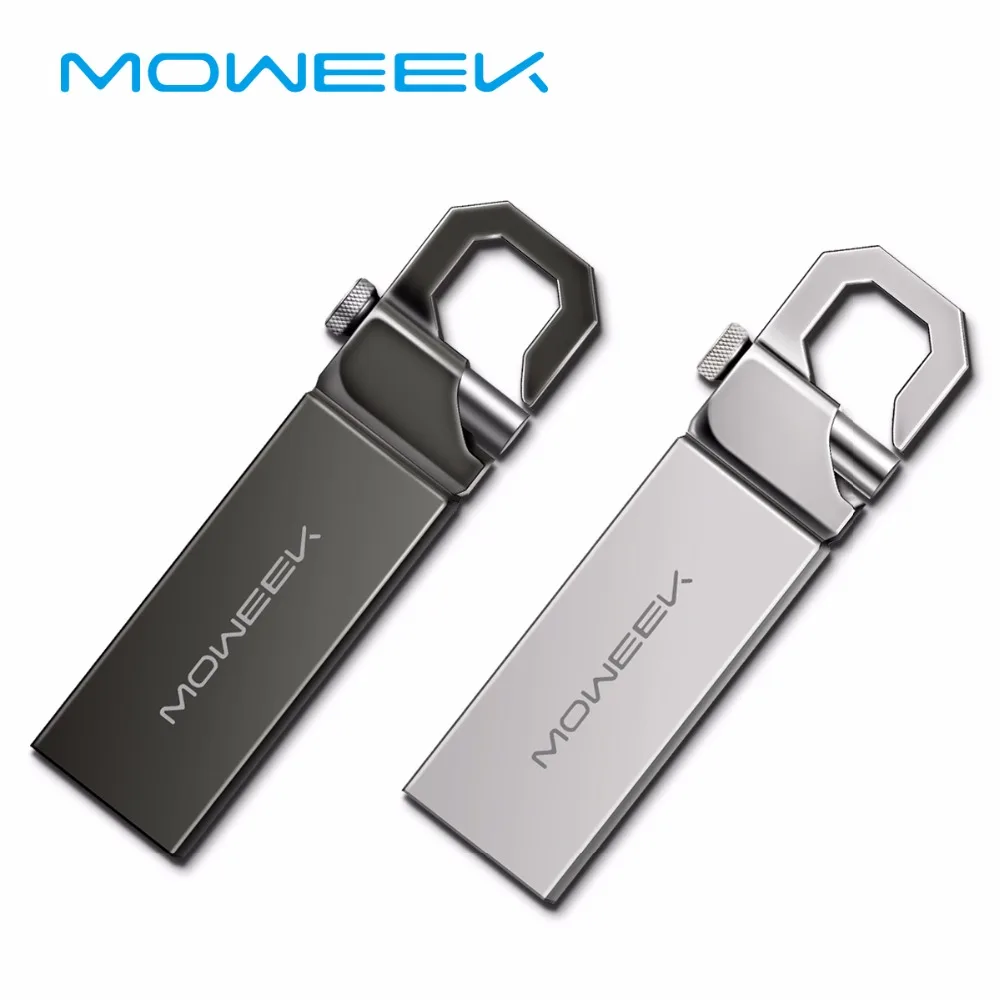 Moweek M16 металла usb flash drive Реальная Ёмкость 4 г 8 16 интерфейсом USB Водонепроницаемый