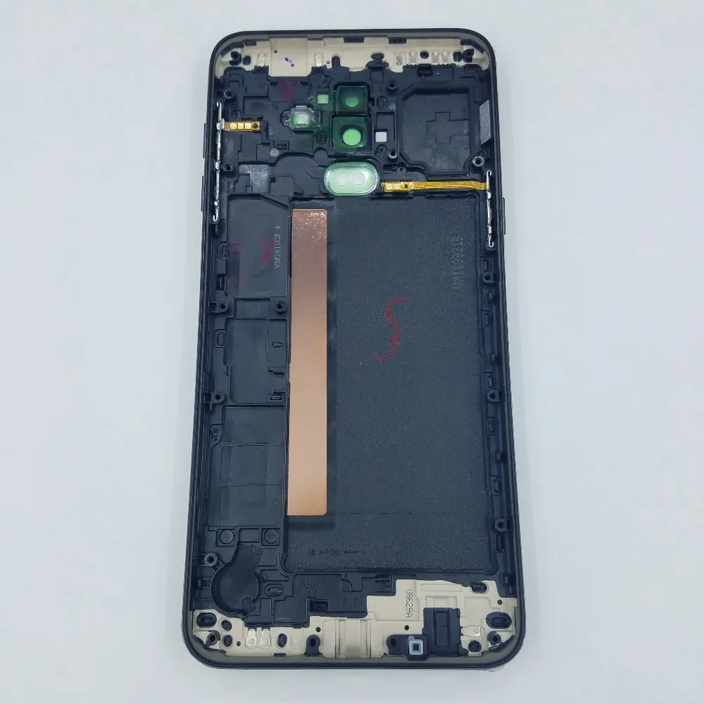 Оригинальный чехол для Samsung Galaxy J8 2018 J810 J810F J810G J810DS J810Y средняя рамка задняя панель